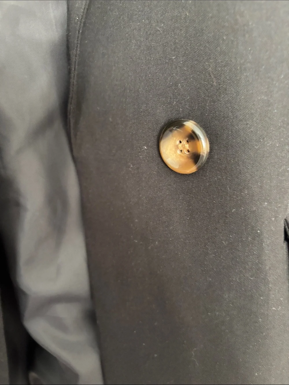 Eloquii Black Classic Open Blazer with Notch Lapels